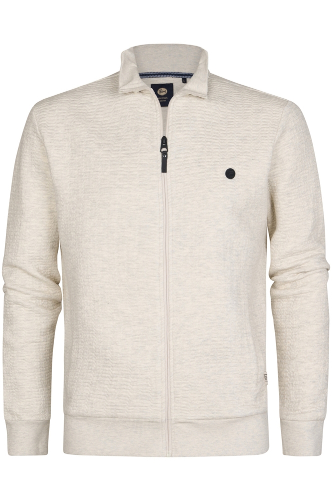 CASUAL CARDIGAN STARBOARD M 1050 SWC333 0009 Antique White Melee